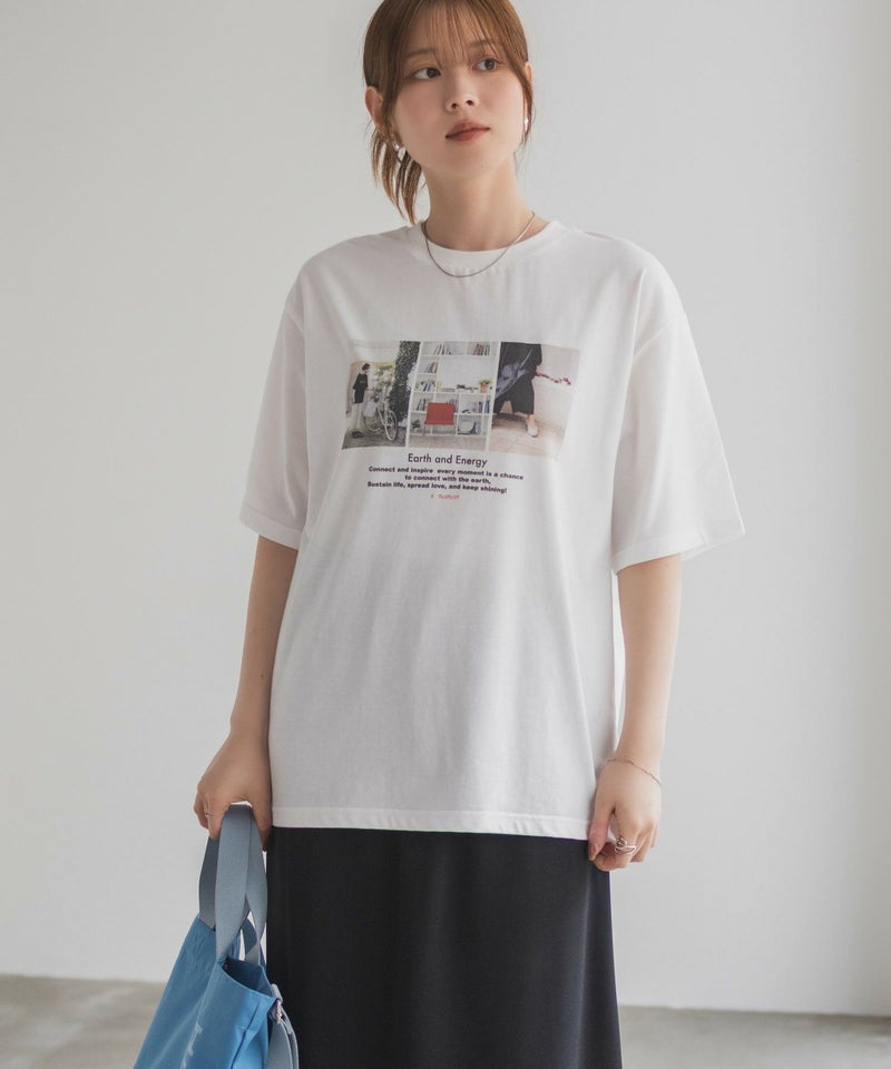 HusHusH フォトプリントTシャツ レディース メール便 対応商品商品画像-6