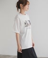 HusHusH  フォトプリントTシャツ レディース メール便 対応商品商品サムネイル-7