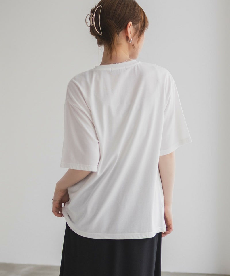 HusHusH フォトプリントTシャツ レディース メール便 対応商品商品画像-8