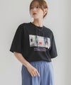 HusHusH フォトプリントTシャツ レディース メール便 対応商品商品サムネイル-11