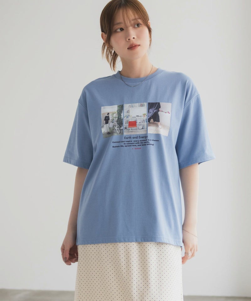 HusHusH フォトプリントTシャツ レディース メール便 対応商品商品画像-14