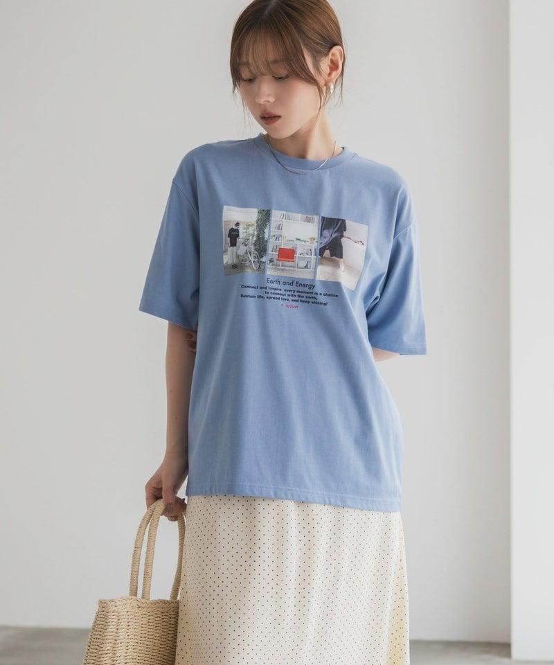 HusHusH フォトプリントTシャツ レディース メール便 対応商品商品画像-16