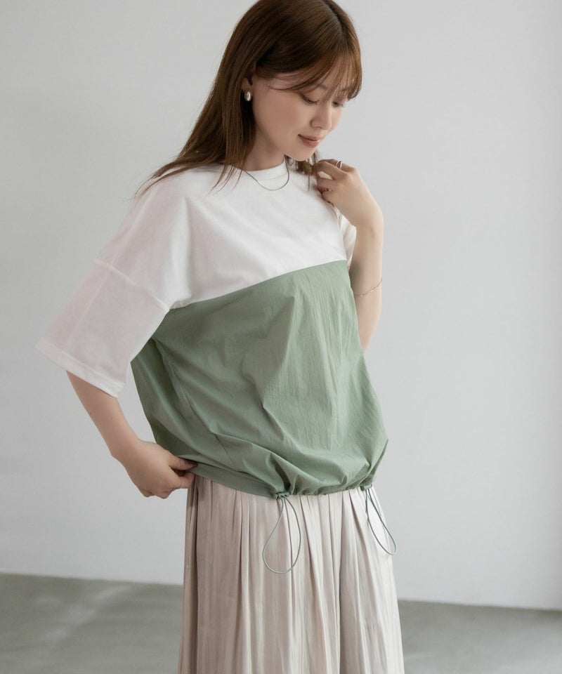 nAvy 切替ドロストプルオーバー レディース メール便 対応商品商品画像-12