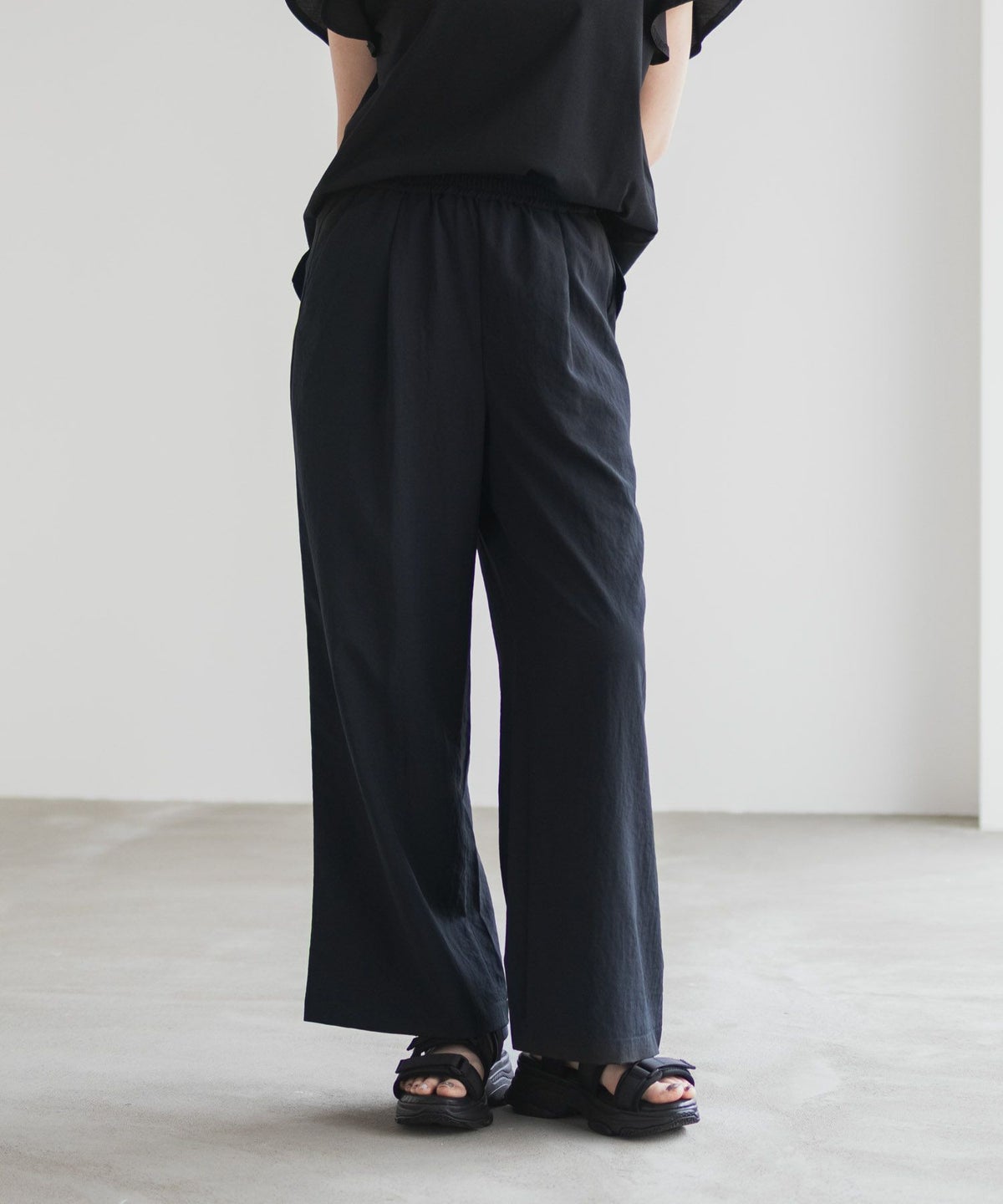 HusHusH ワイドパンツ レディース