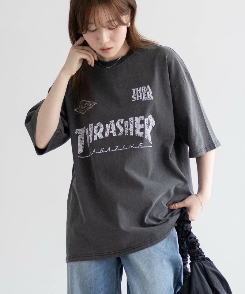THRASHER ゲームロゴ半袖Tシャツ メンズ メール便 対応商品商品画像-1