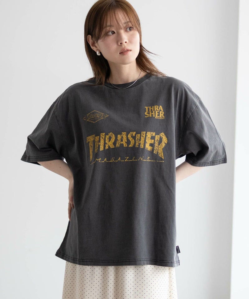 THRASHER  ゲームロゴ半袖Tシャツ メンズ メール便 対応商品商品画像-2