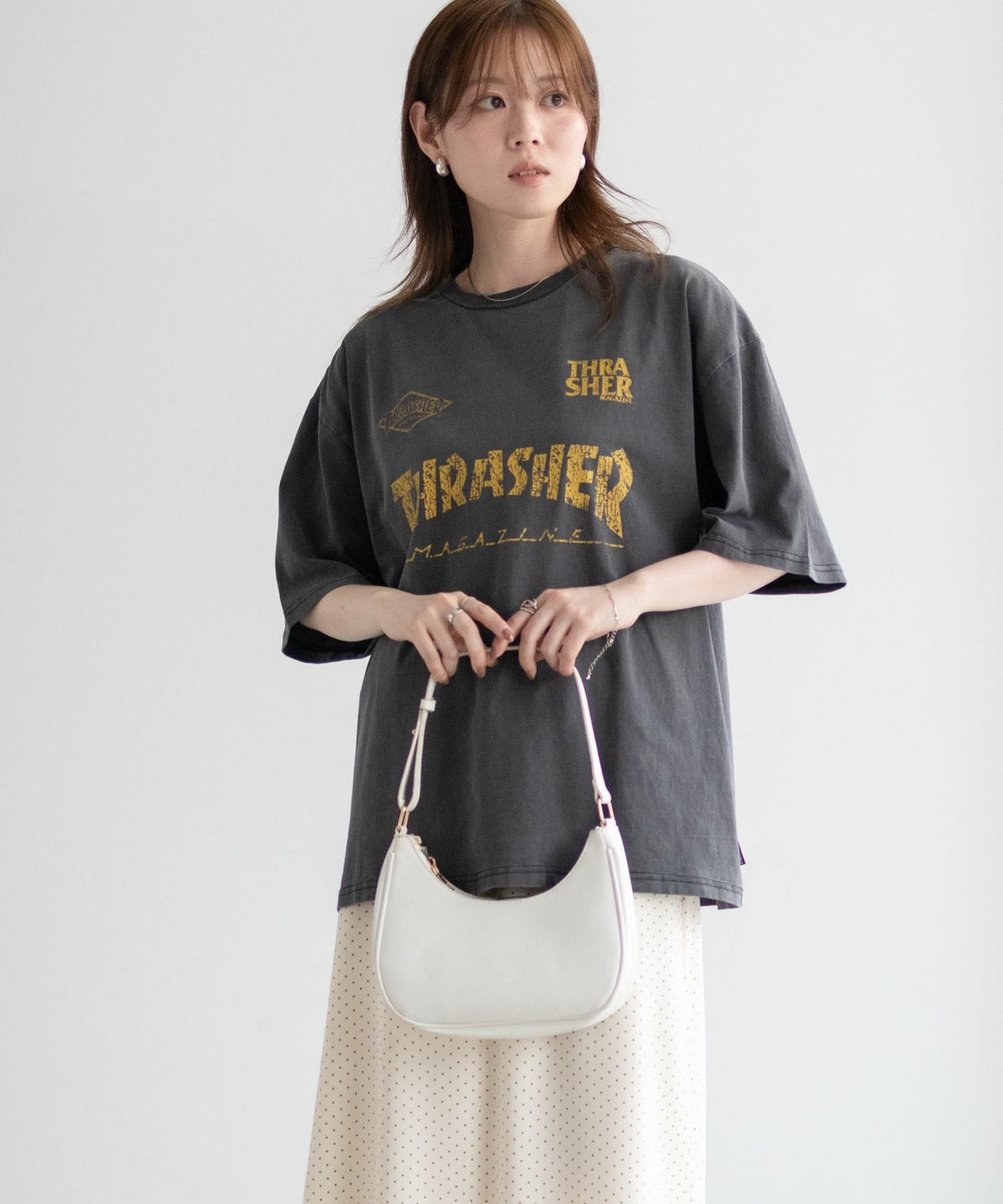 THRASHER ゲームロゴ半袖Tシャツ メンズ ネコポス 対応商品
