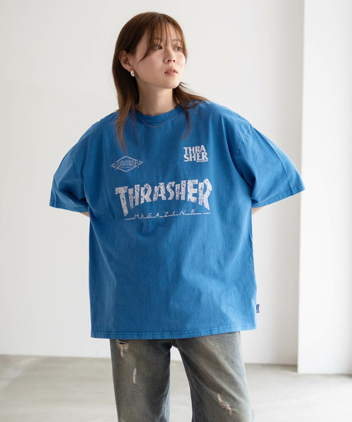 THRASHER ゲームロゴ半袖Tシャツ メンズ ネコポス 対応商品