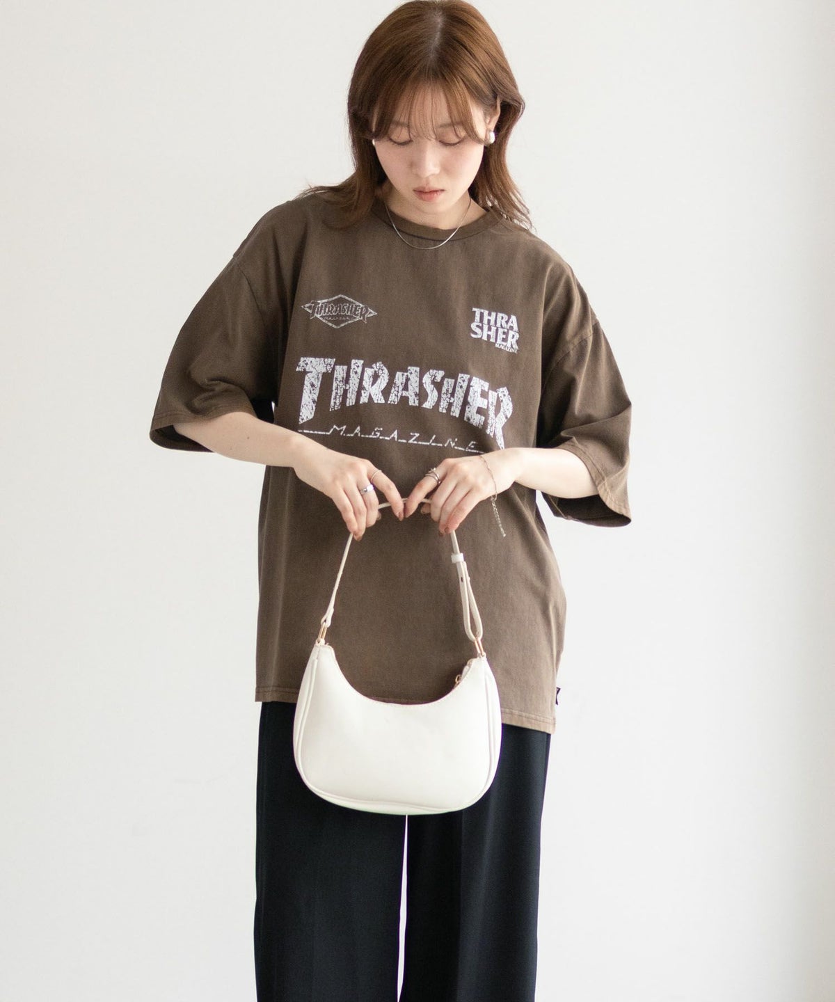 THRASHER ゲームロゴ半袖Tシャツ メンズ ネコポス 対応商品