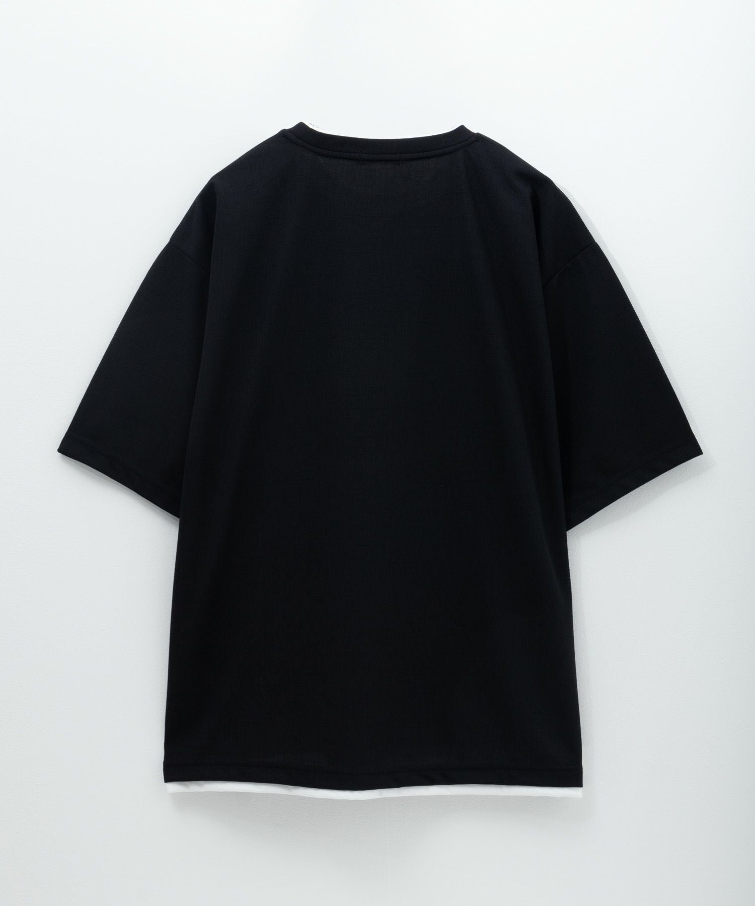 URBAN COLLECTION 杢調梨地フェイクレイヤードTシャツ メンズ
