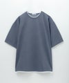 URBAN COLLECTION 杢調梨地フェイクレイヤードTシャツ メンズ メール便 対応商品商品サムネイル-7