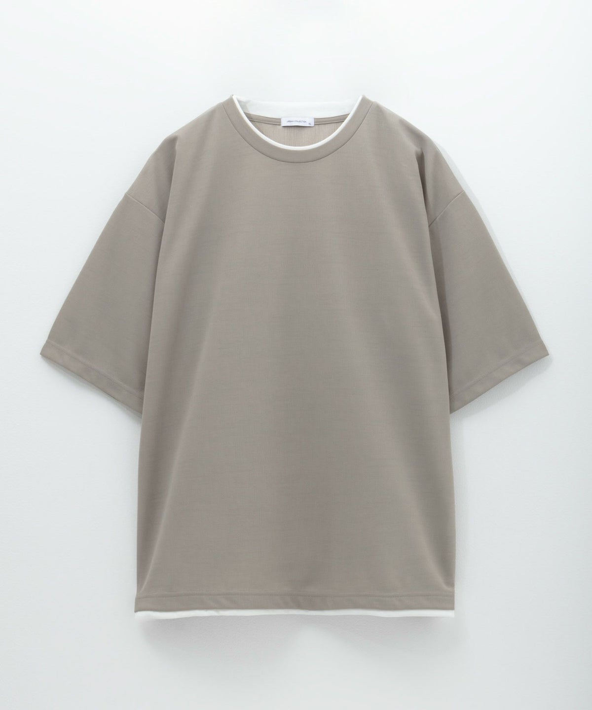 URBAN COLLECTION 杢調梨地フェイクレイヤードTシャツ メンズ ネコポス 対応商品