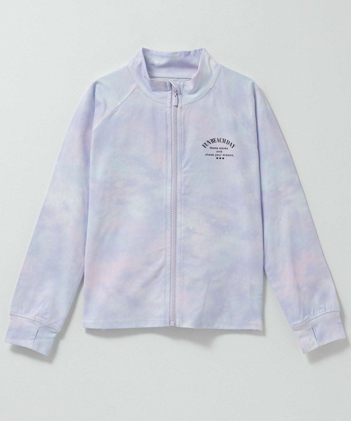 NAVY バックプリントラッシュガード キッズ