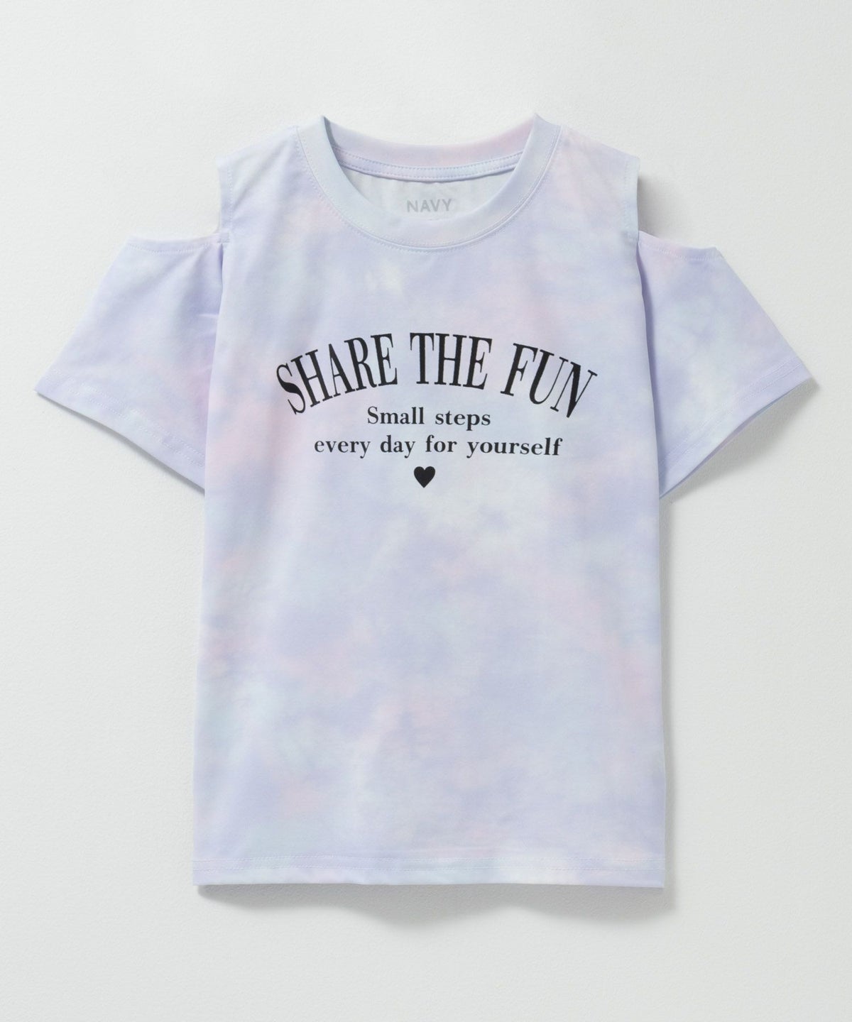 NAVY 肩あきTシャツ キッズ ネコポス 対応商品