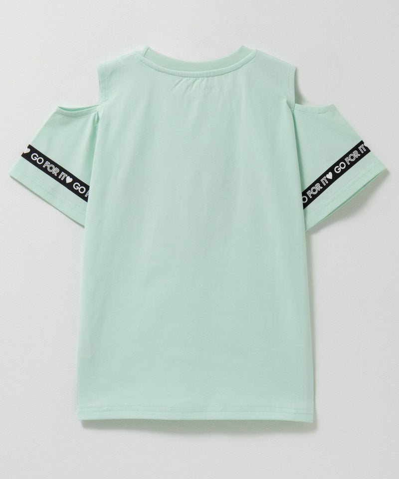 NAVY 肩あきTシャツ キッズ メール便 対応商品商品画像-4