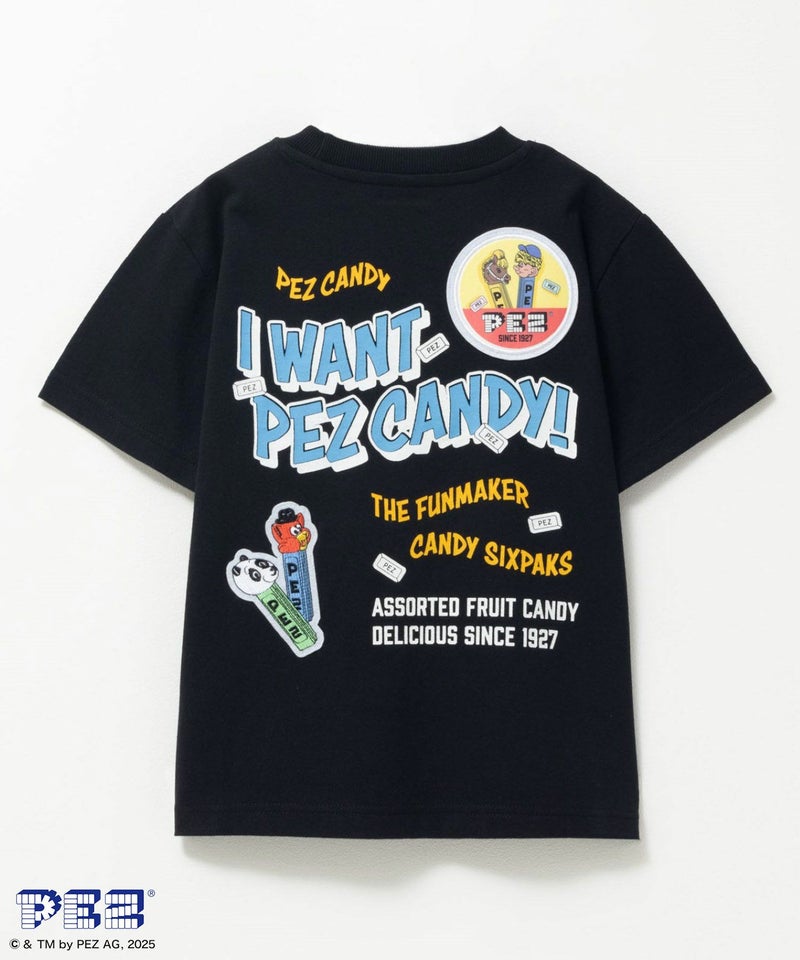 PEZ ワッペンTシャツ キッズ メール便 対応商品商品画像-1