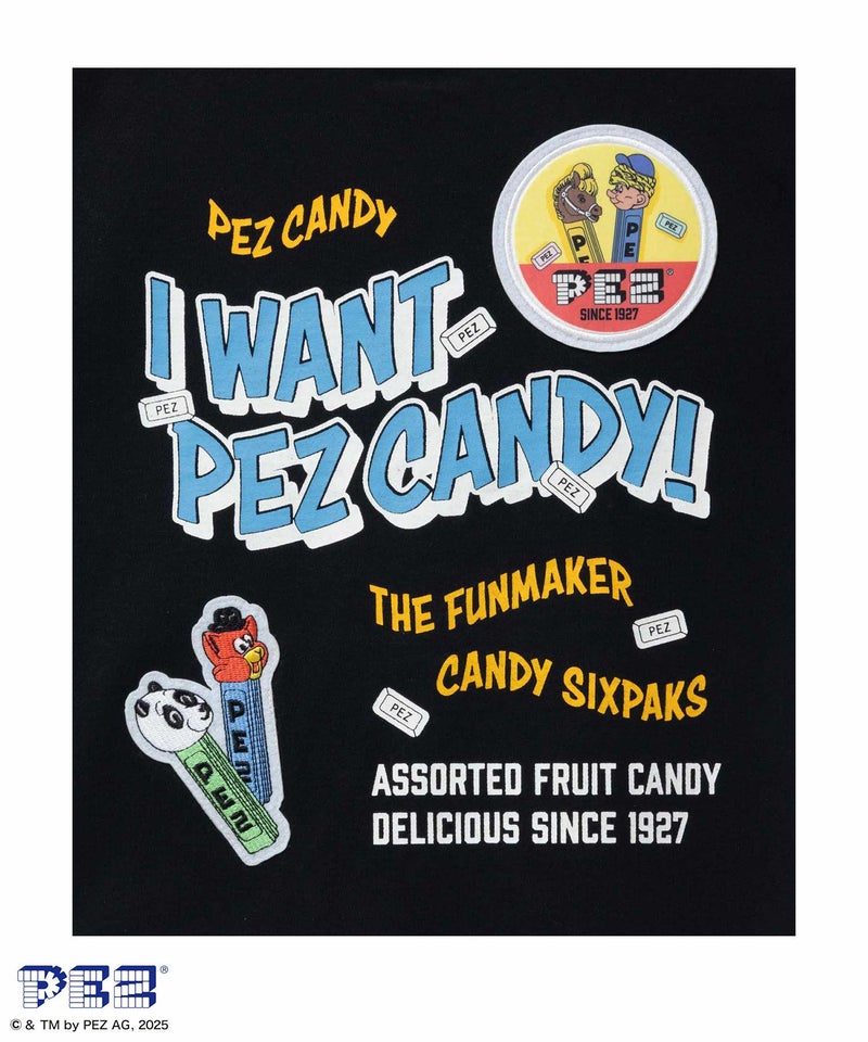 PEZ ワッペンTシャツ キッズ メール便 対応商品商品画像-6