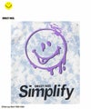 Simplify  スマイリーフェイス ムラビッグTシャツ キッズ メール便 対応商品商品サムネイル-8
