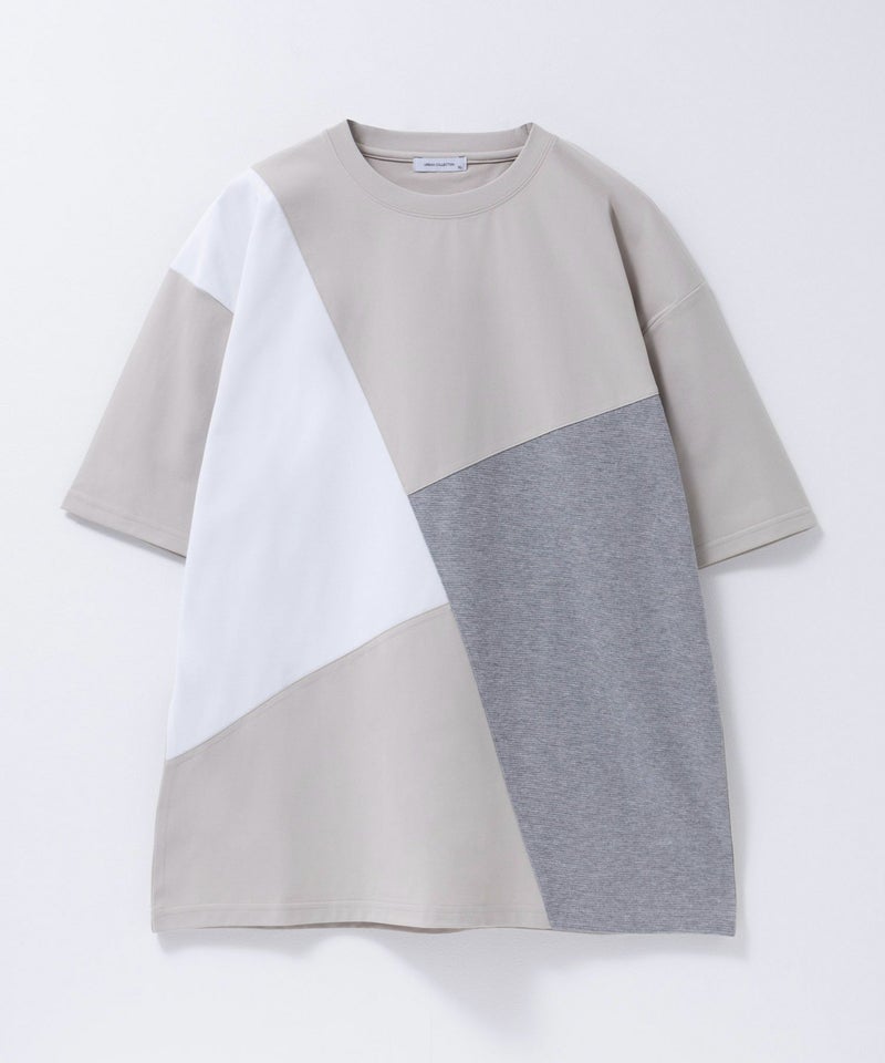 URBAN COLLECTION  AIR Smoosy 切替Tシャツ メンズ メール便 対応商品商品画像-5