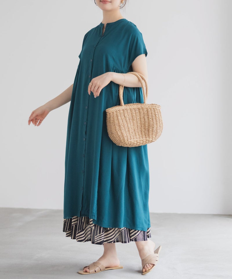 Howdy Marie インドファブリック 前開きワンピース レディース商品画像-3