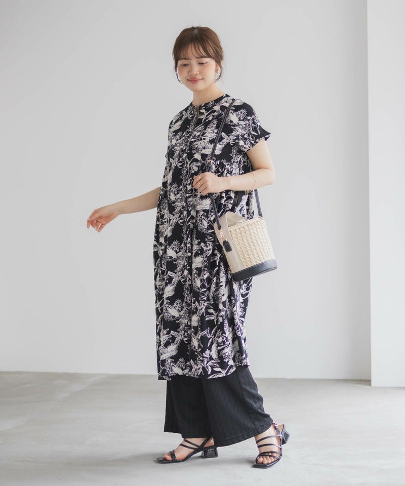 Howdy Marie インドファブリック 前開きワンピース レディース商品画像-13