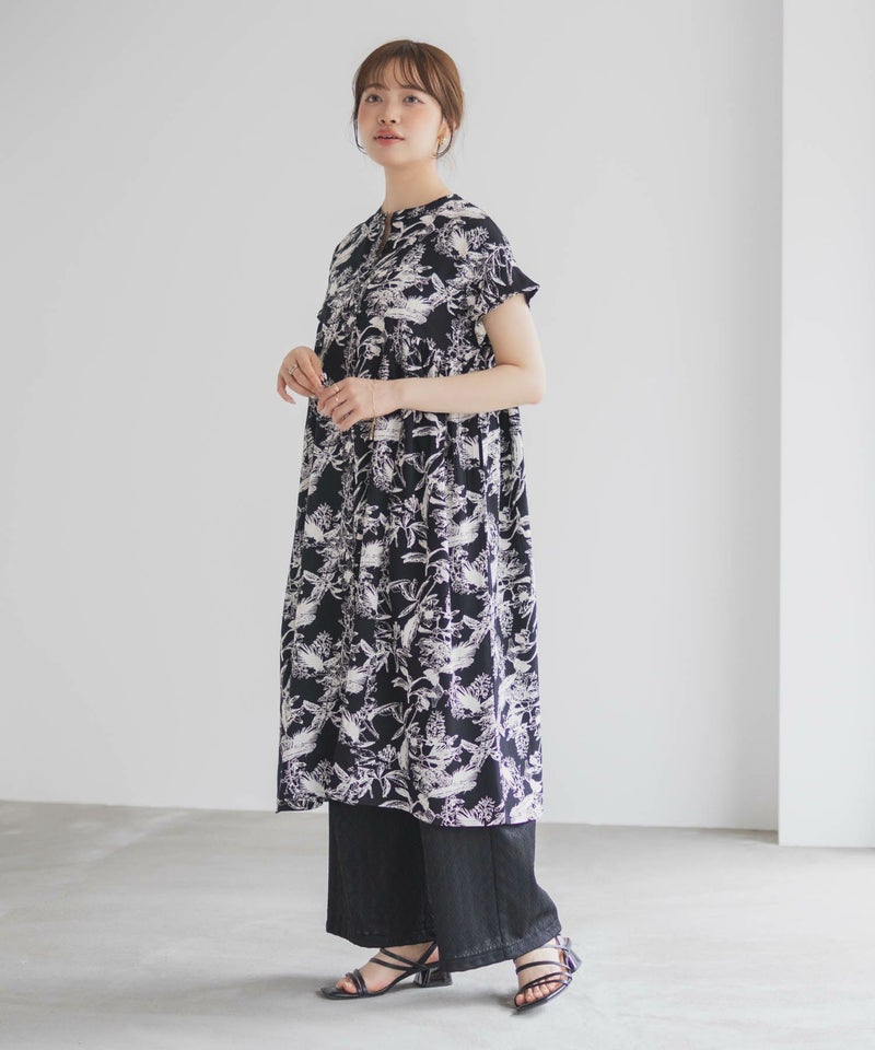 Howdy Marie インドファブリック 前開きワンピース レディース商品画像-26