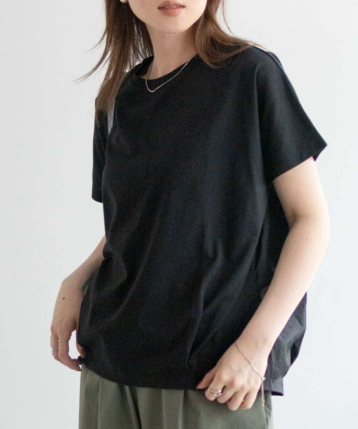 nAvy 切替タックプルオーバー レディース ネコポス 対応商品