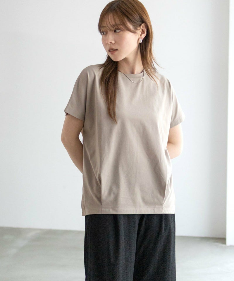 nAvy  切替タックプルオーバー レディース メール便 対応商品商品画像-5