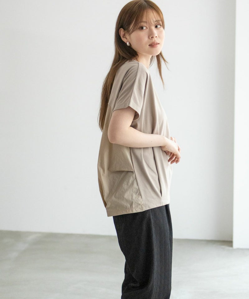 nAvy  切替タックプルオーバー レディース メール便 対応商品商品画像-6