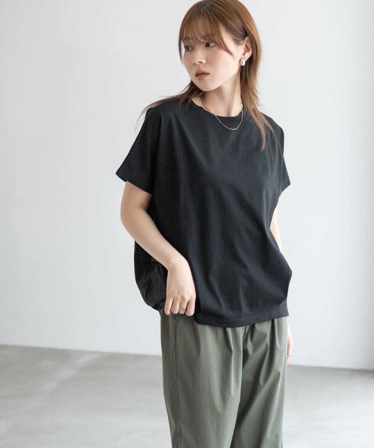 nAvy 切替タックプルオーバー レディース ネコポス 対応商品