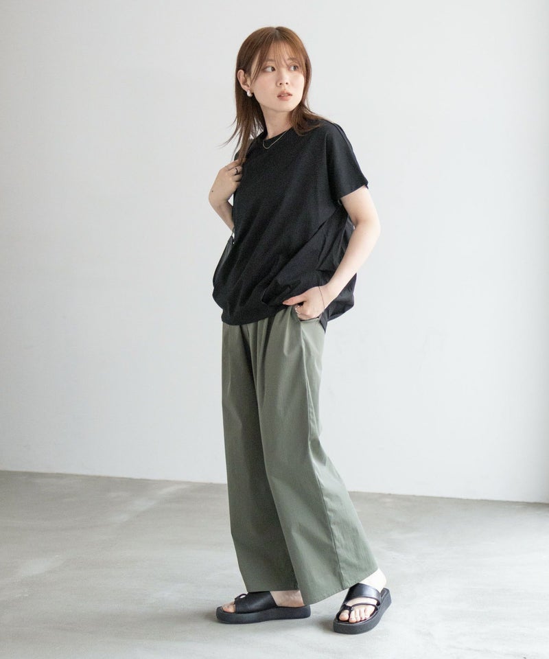 nAvy 切替タックプルオーバー レディース メール便 対応商品商品画像-15