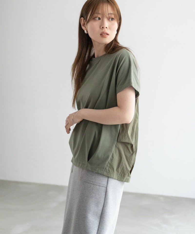 nAvy 切替タックプルオーバー レディース メール便 対応商品商品画像-16