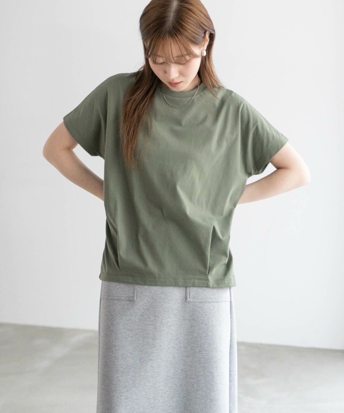 nAvy 切替タックプルオーバー レディース ネコポス 対応商品