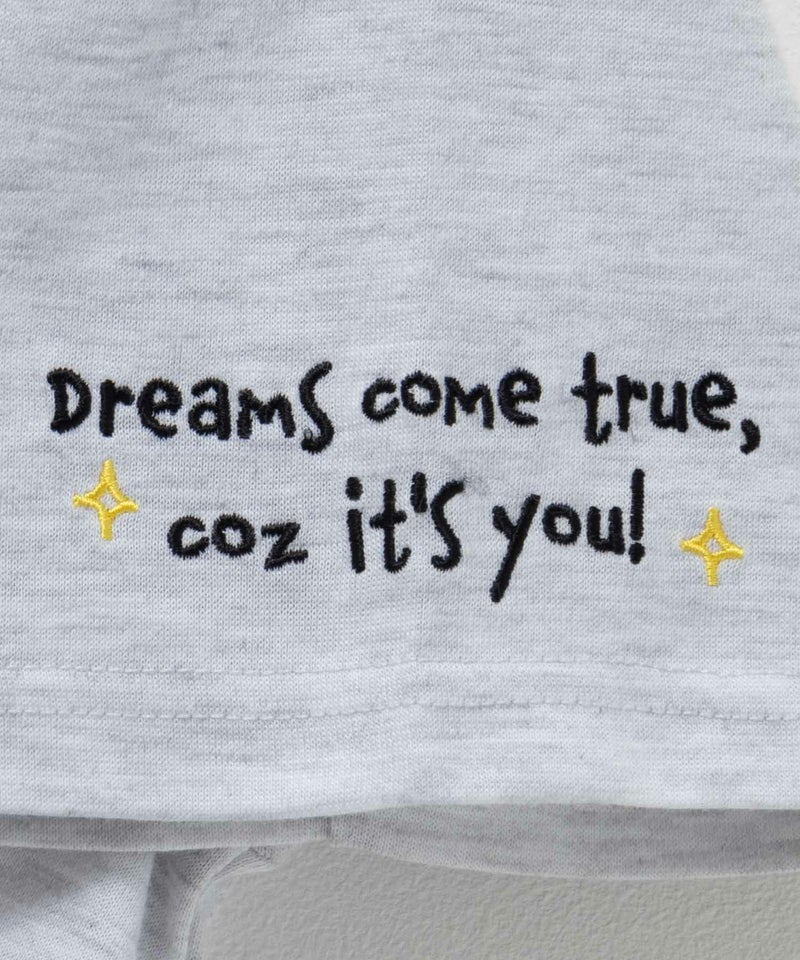 Simplify 刺繍プリントビッグTシャツ キッズ メール便 対応商品商品画像-7