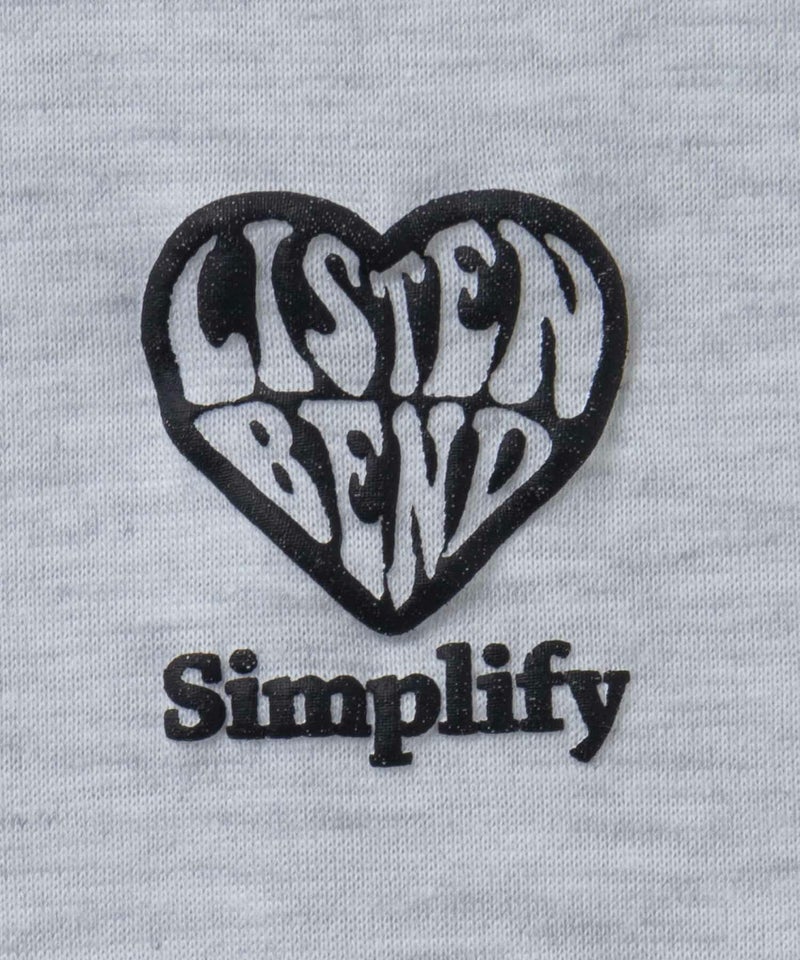 Simplify サイドレースアップビッグTシャツ キッズ メール便 対応商品商品画像-5