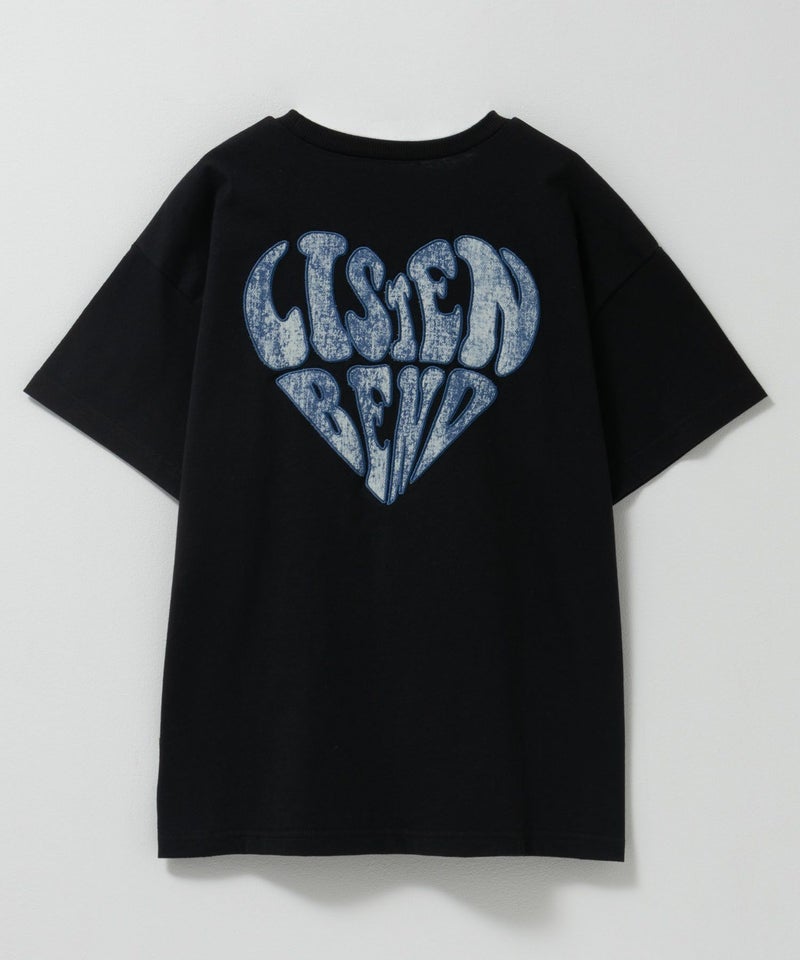 Simplify デニムワッペンビッグTシャツ キッズ メール便 対応商品商品画像-4