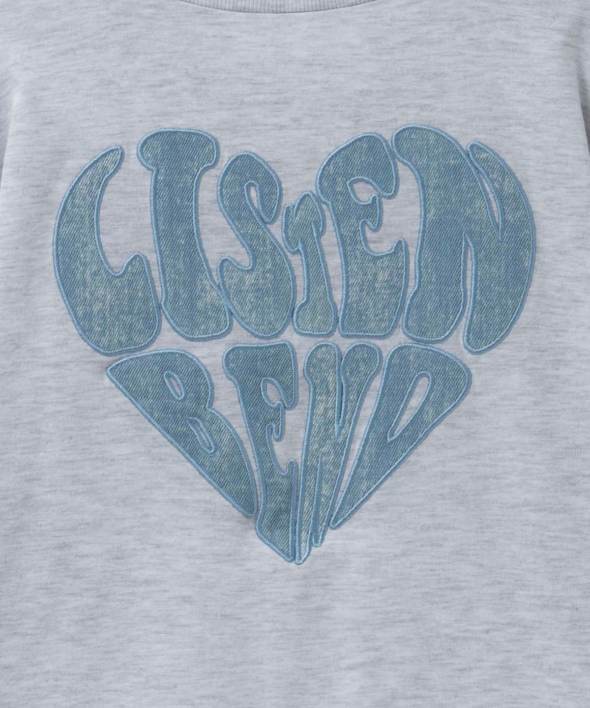 Simplify デニムワッペンビッグTシャツ キッズ ネコポス 対応商品