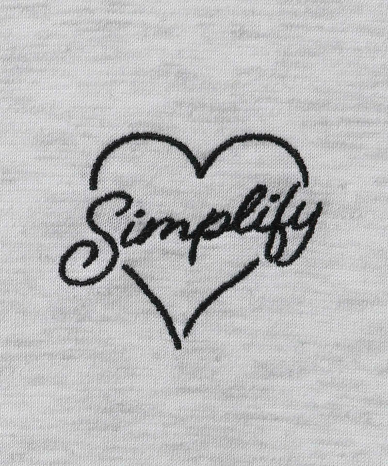 Simplify  リボンフェイクレイヤードプルオーバー キッズ メール便 対応商品商品画像-5