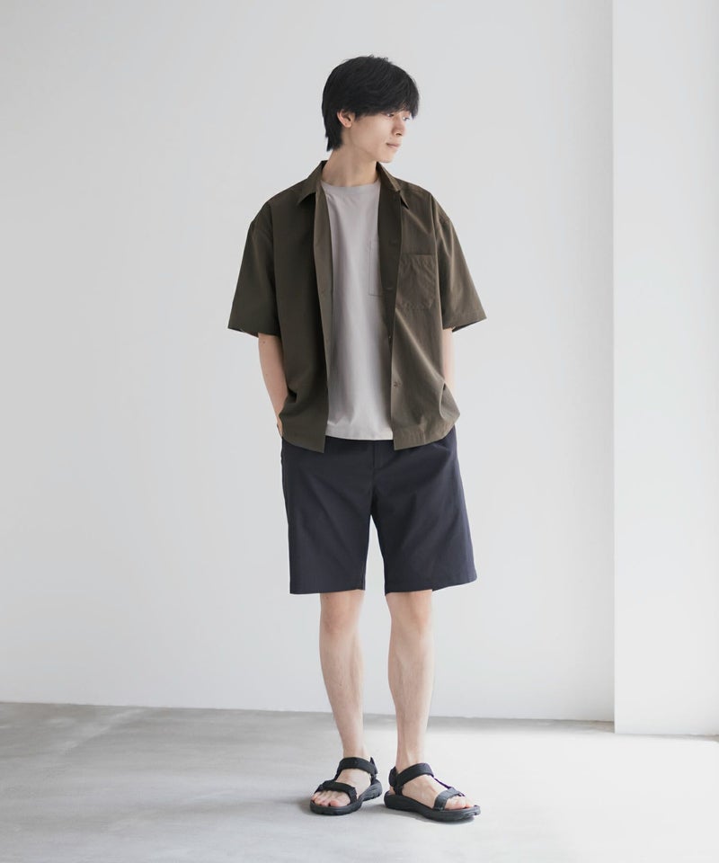 NAVY KAZETOSU メッシュ半袖シャツ メンズ商品画像-17