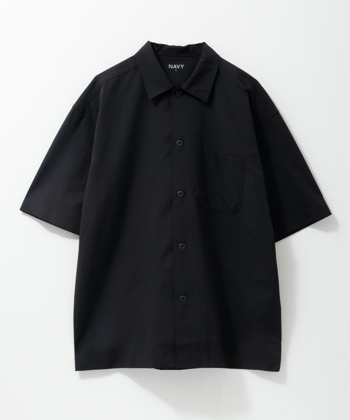 NAVY KAZETOSU メッシュ半袖シャツ メンズ