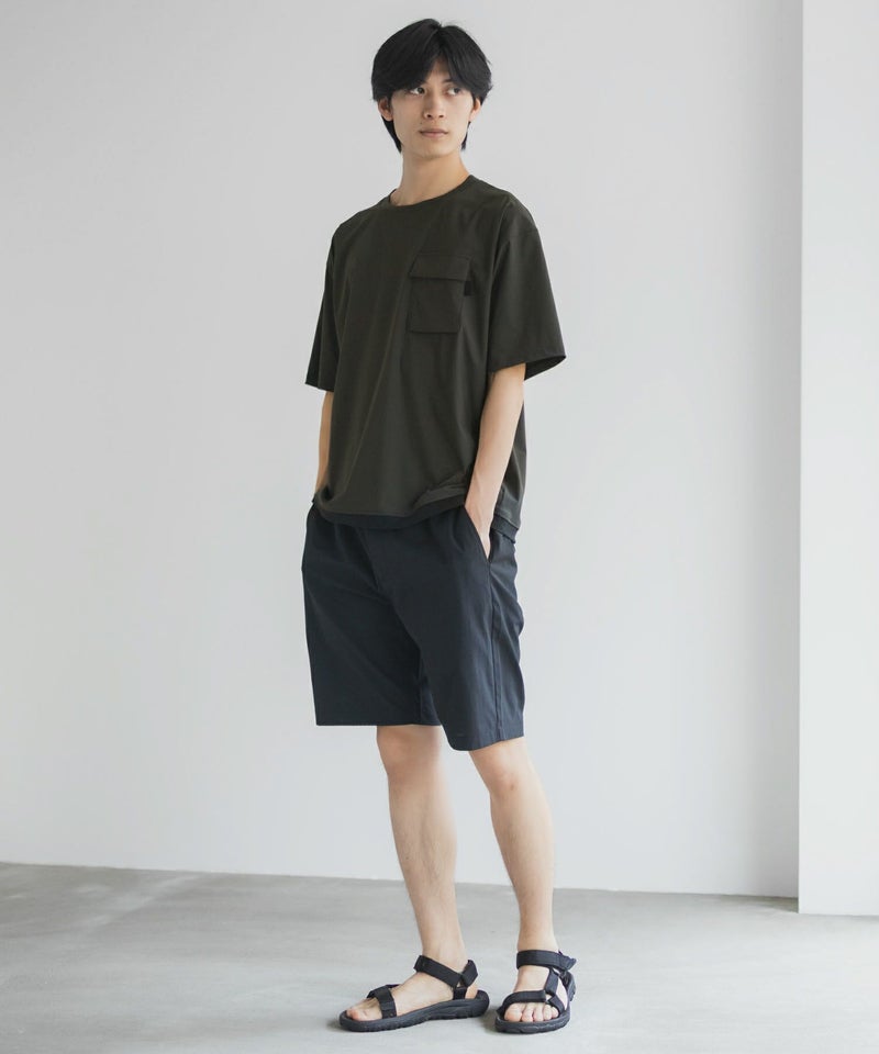 NAVY SARARI 極冷Tシャツ メンズ メール便 対応商品商品画像-14