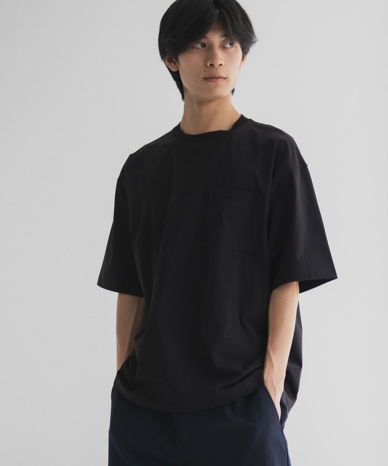NAVY KAZETOSU メッシュクルーネックTシャツ メンズ メール便 対応商品商品画像-3