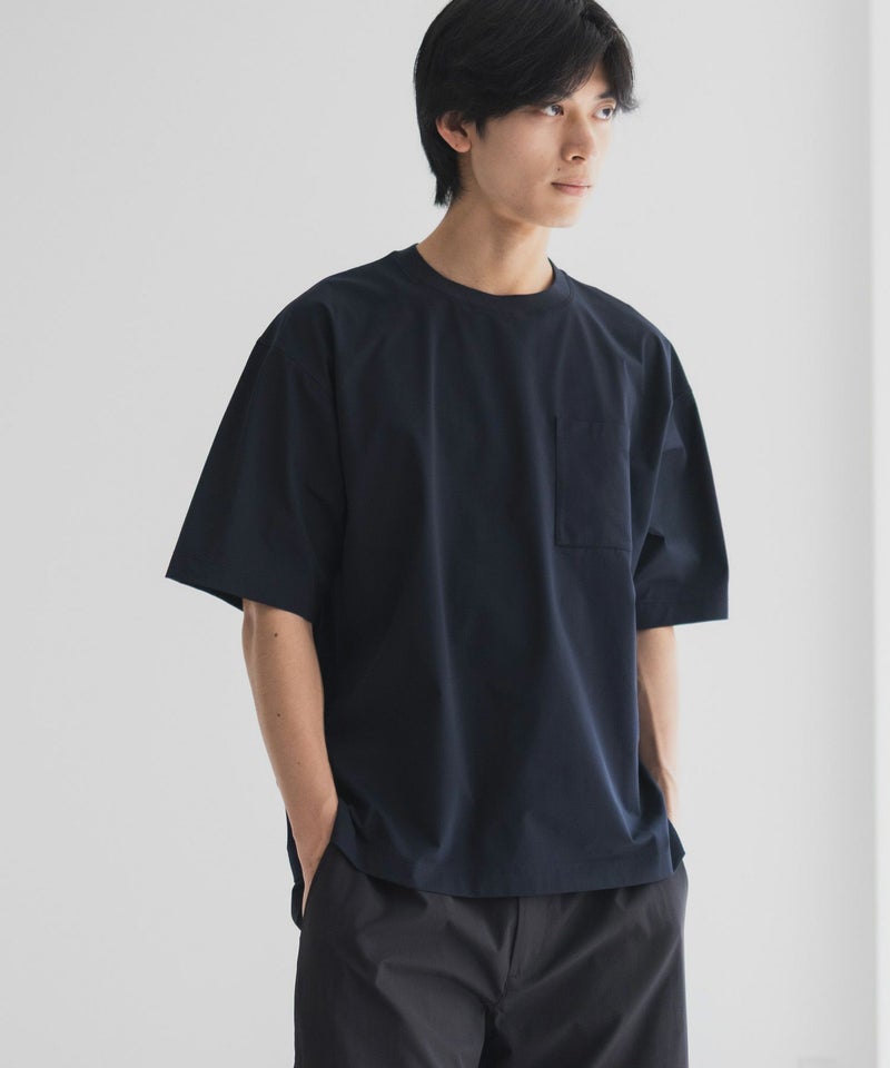 NAVY KAZETOSU メッシュクルーネックTシャツ メンズ メール便 対応商品商品画像-8