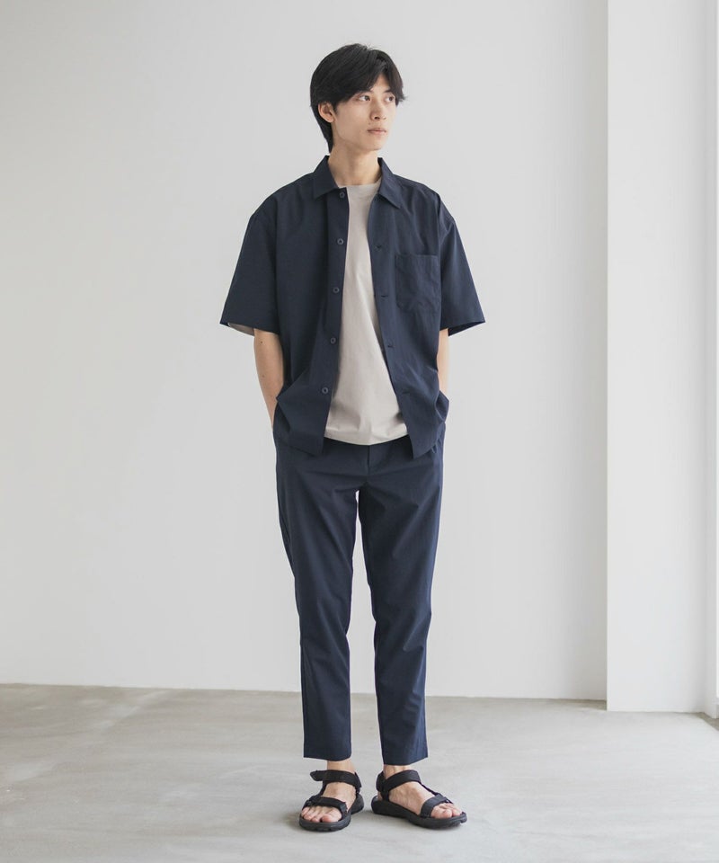 NAVY KAZETOSU メッシュアンクルパンツ メンズ商品画像-13