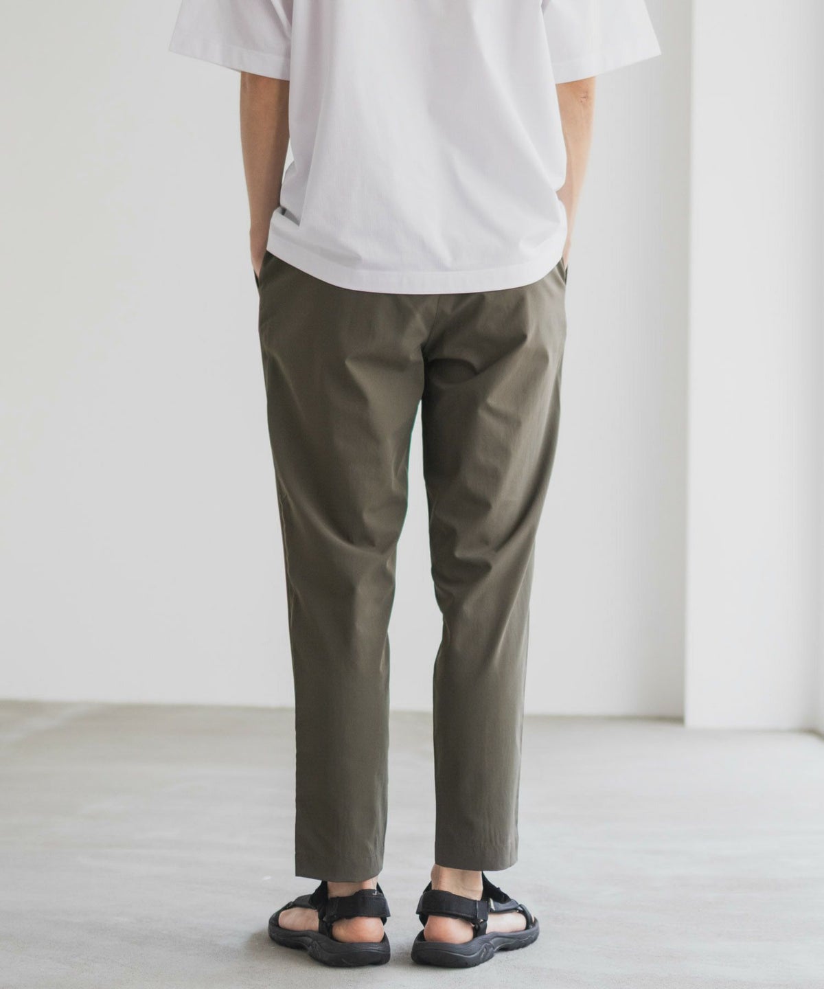 NAVY KAZETOSU メッシュアンクルパンツ メンズ