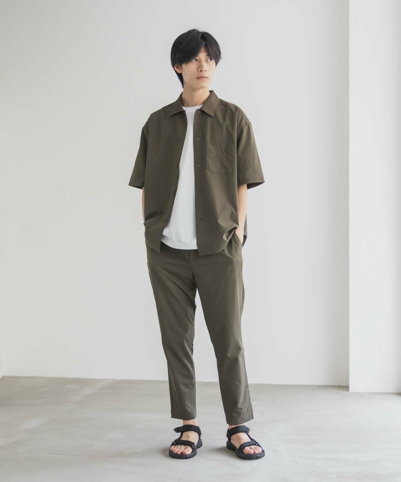 NAVY  KAZETOSU メッシュアンクルパンツ メンズ商品画像-34