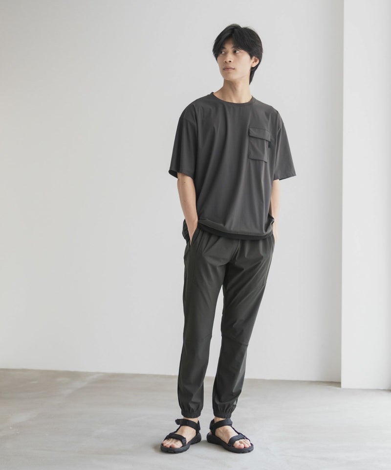 NAVY  SARARI 極冷ジョガーパンツ メンズ商品画像-14