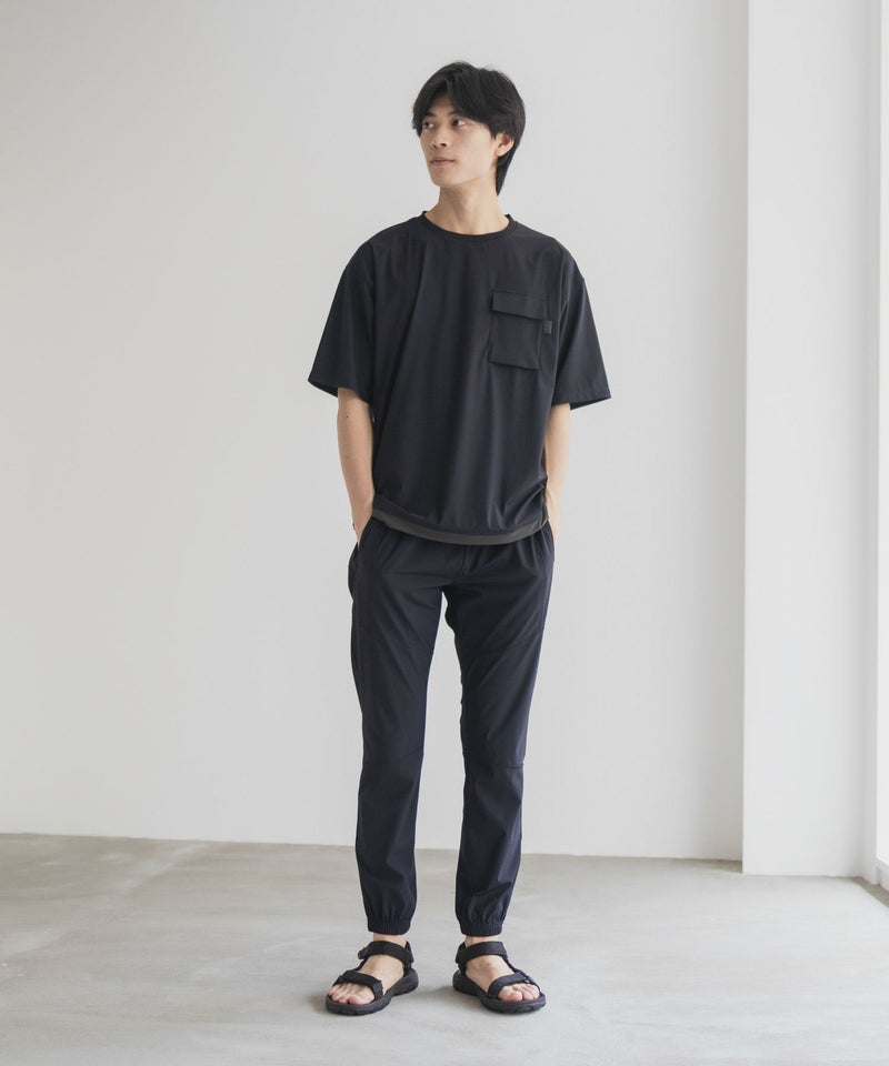 NAVY SARARI 極冷ジョガーパンツ メンズ商品画像-18