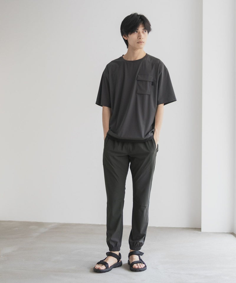 NAVY  SARARI 極冷ジョガーパンツ メンズ商品画像-36