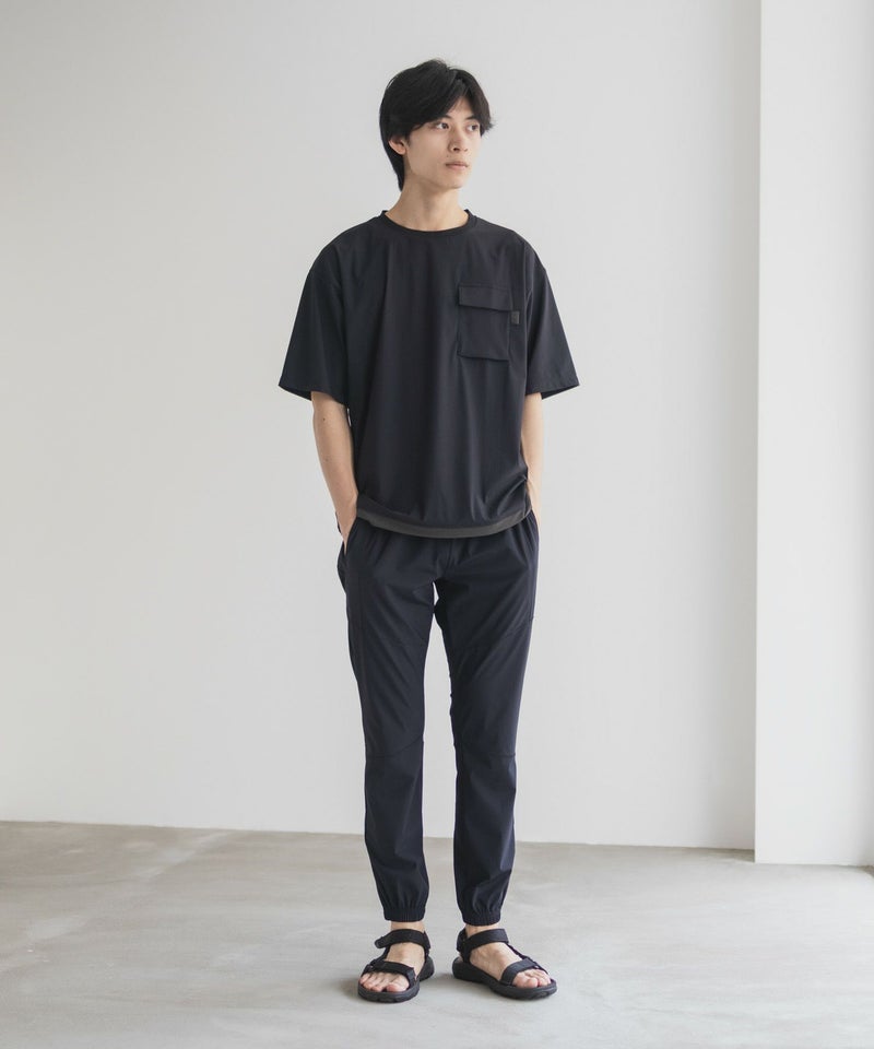 NAVY  SARARI 極冷ジョガーパンツ メンズ商品画像-37